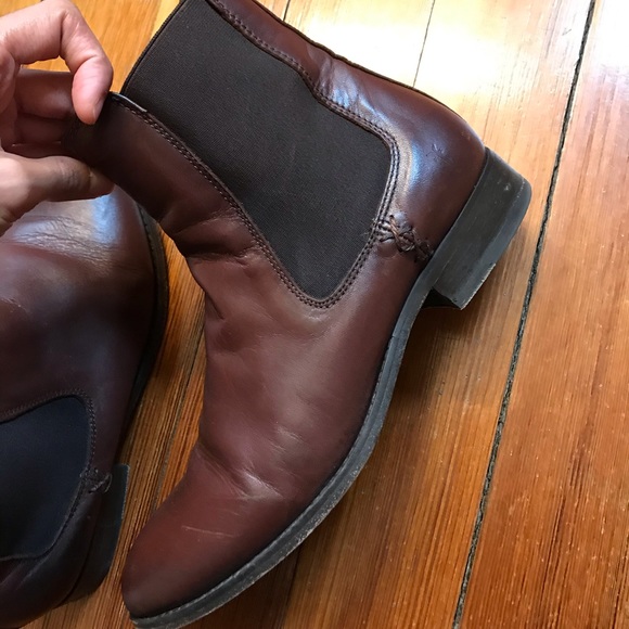 SOLD - Frye Melissa Leather Chelsea Boots, Sz 8 - Picture 9 of 10